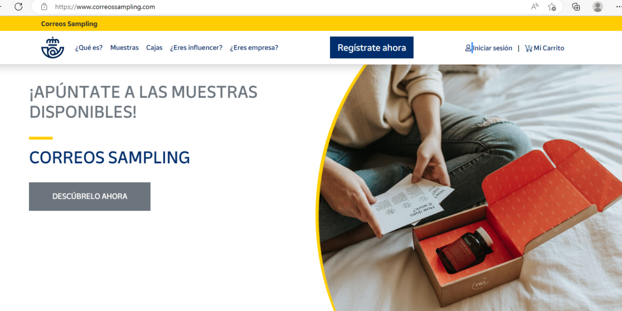 CORREOS SAMPLING