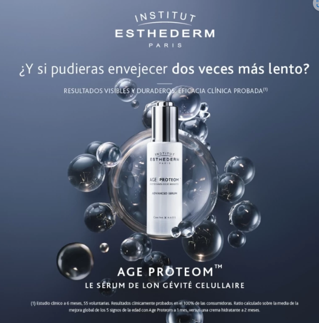 CONSIGUE UN SERUM  AGE PROTEOM DE INSTITUT ESTHEDERM CON NAOS CLUB