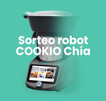 Consigue 1 robot de cocina con Cookio y Atrium Salud