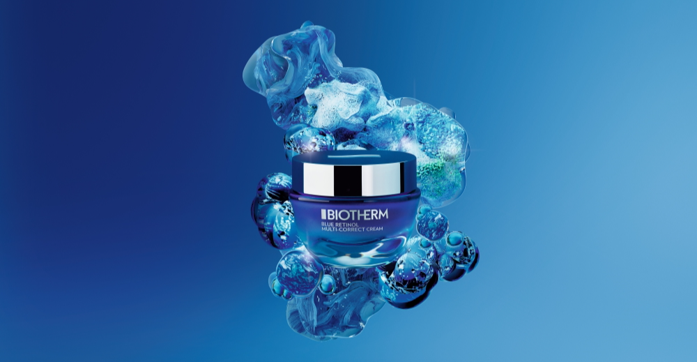 Consigue una muestra de Blue Pro Retinol Multicorrect Cream de Biotherm