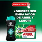 PRÓXIMA A TI BUSCA 15.000 PROBADORES DE ARIEL Y LENOR UNSTOPPABLES
